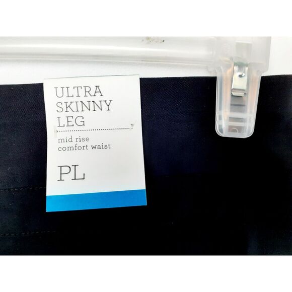 Style & Co. Ultra Skinny Leg Mid Rise Comfort Waist Pull On Black Pants NWT PL - Picture 6 of 8
